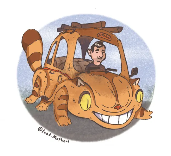 Ilustração de Toad Matheus